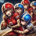 🏈泥まみれの女子アメフト 116 4枚目