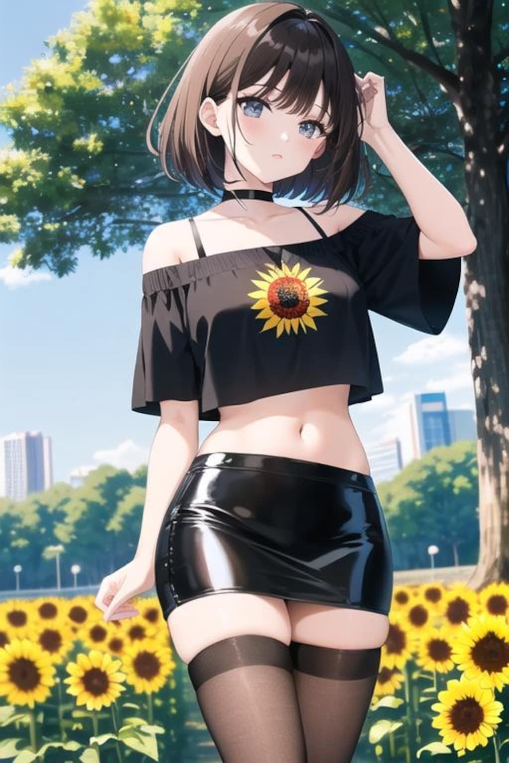 ひまわり女子