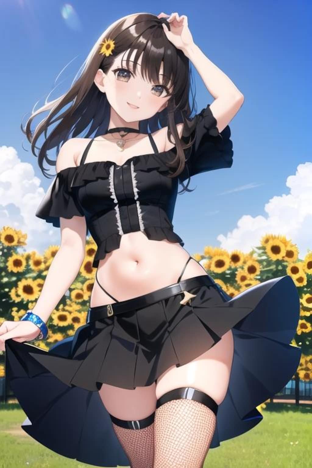 ひまわり女子
