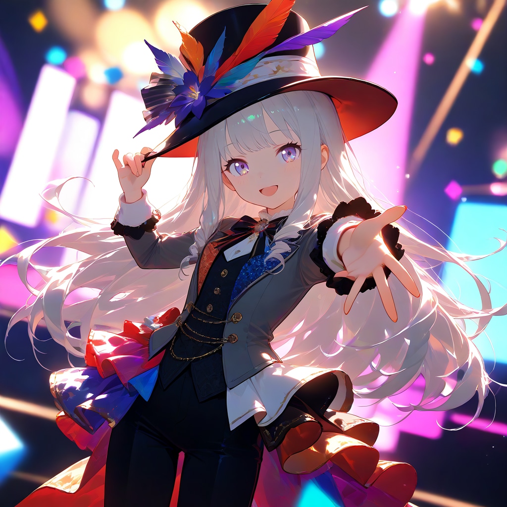 Step Into the Spotlight / 光の中への一歩 | の人気AIイラスト・グラビア