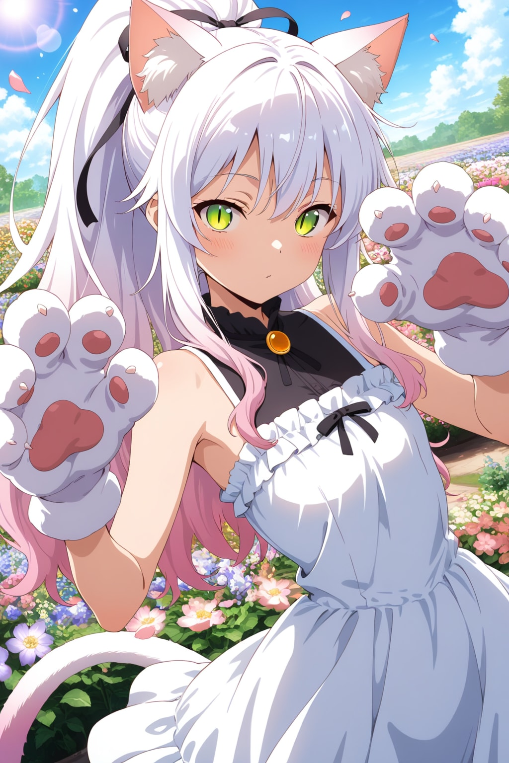 ねこ耳少女 | の人気AIイラスト・グラビア