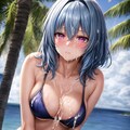 精液まみれの水着ちゃん３枚 3枚目