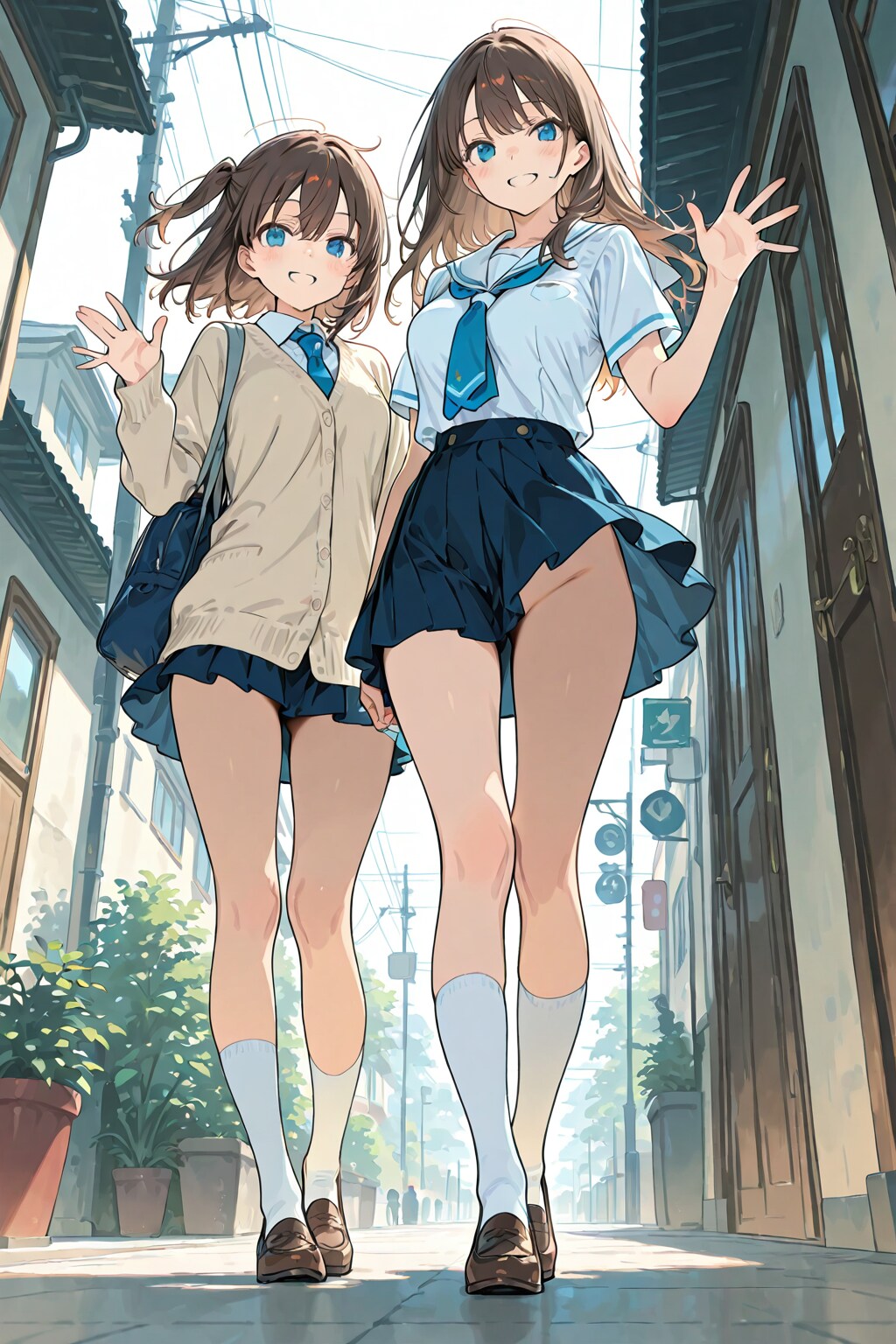 また明日ね