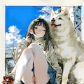 Spellai Sketch of DOG & GIRL 2枚目