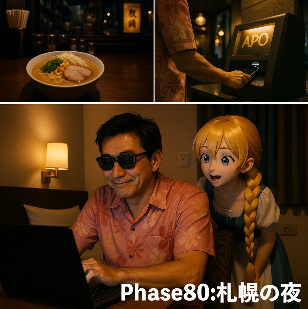 Phase80：札幌の夜