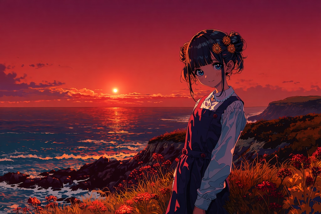 夕暮れのおだんごちゃん🍡✨176