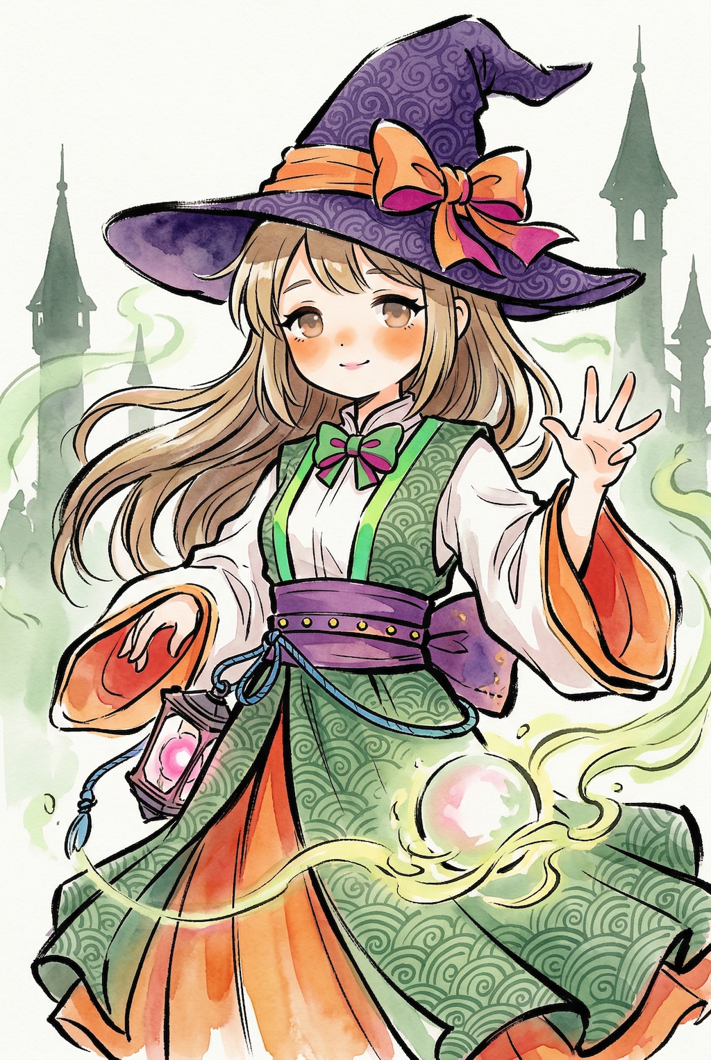 魔塔の緑炎魔女