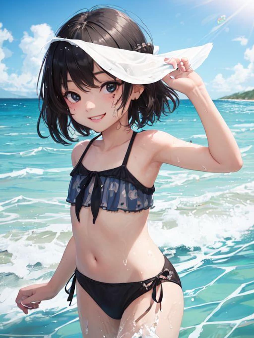 成長記録【8才〜19才】水着少女