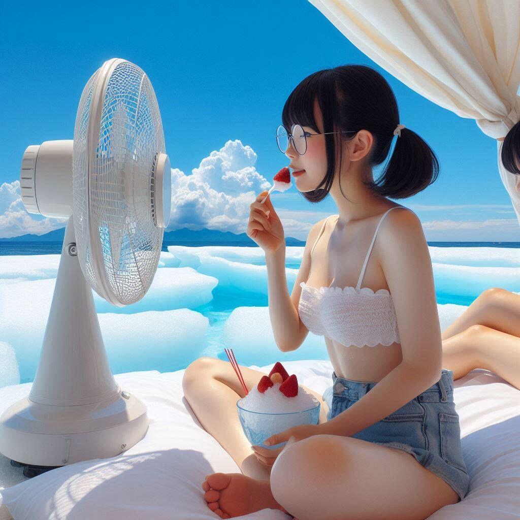 大氷山の小さな家