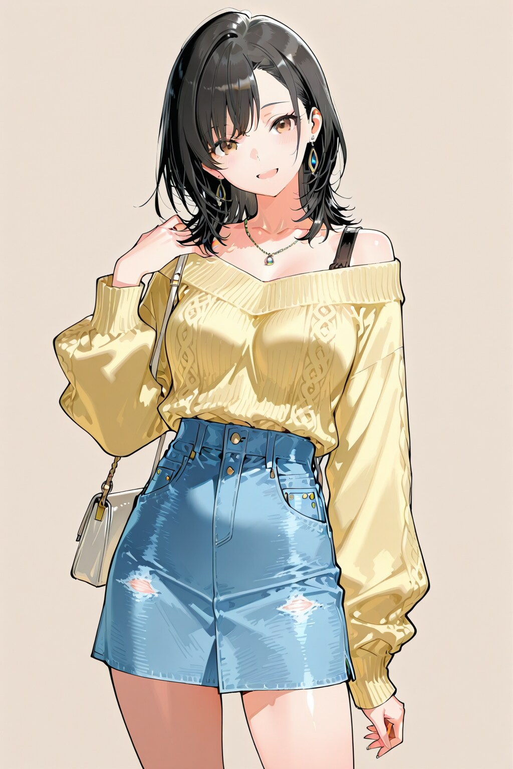 アシメちゃんのコーデないと🌟✨１３７ | の人気AIイラスト・グラビア