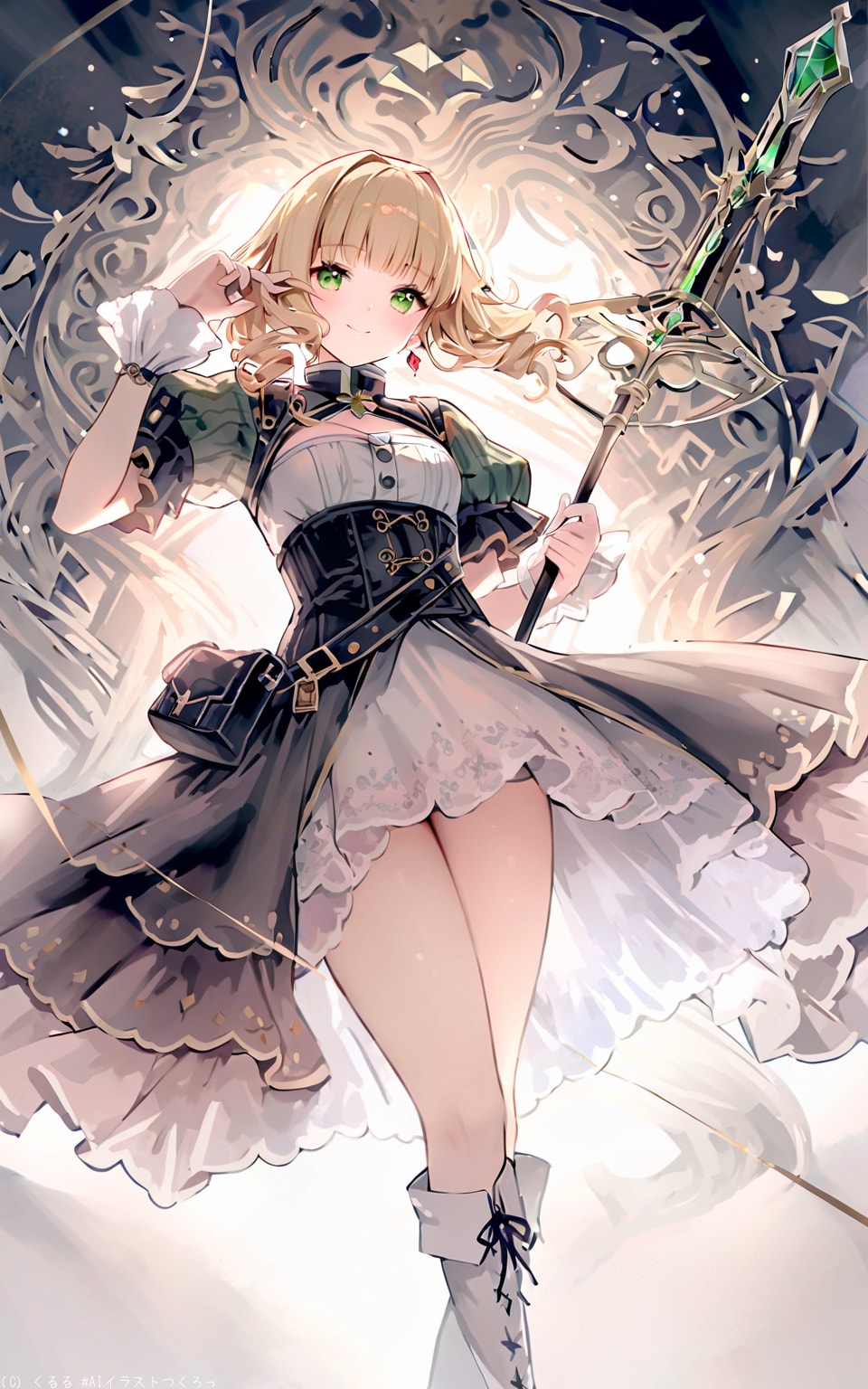 アトリエシリーズに出てきそうな錬金術士魔法少女 | の人気AIイラスト・グラビア