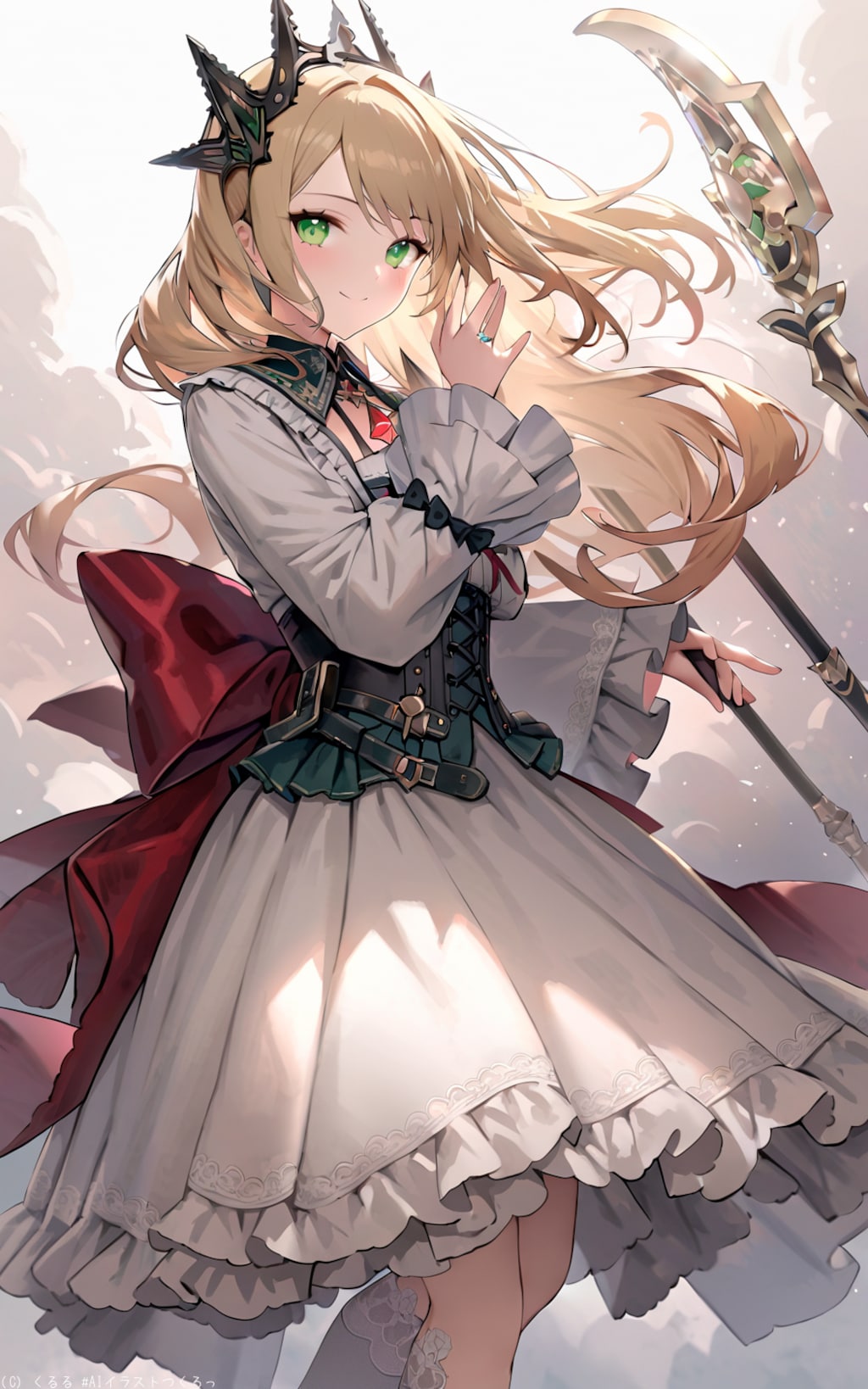 アトリエシリーズに出てきそうな錬金術士魔法少女