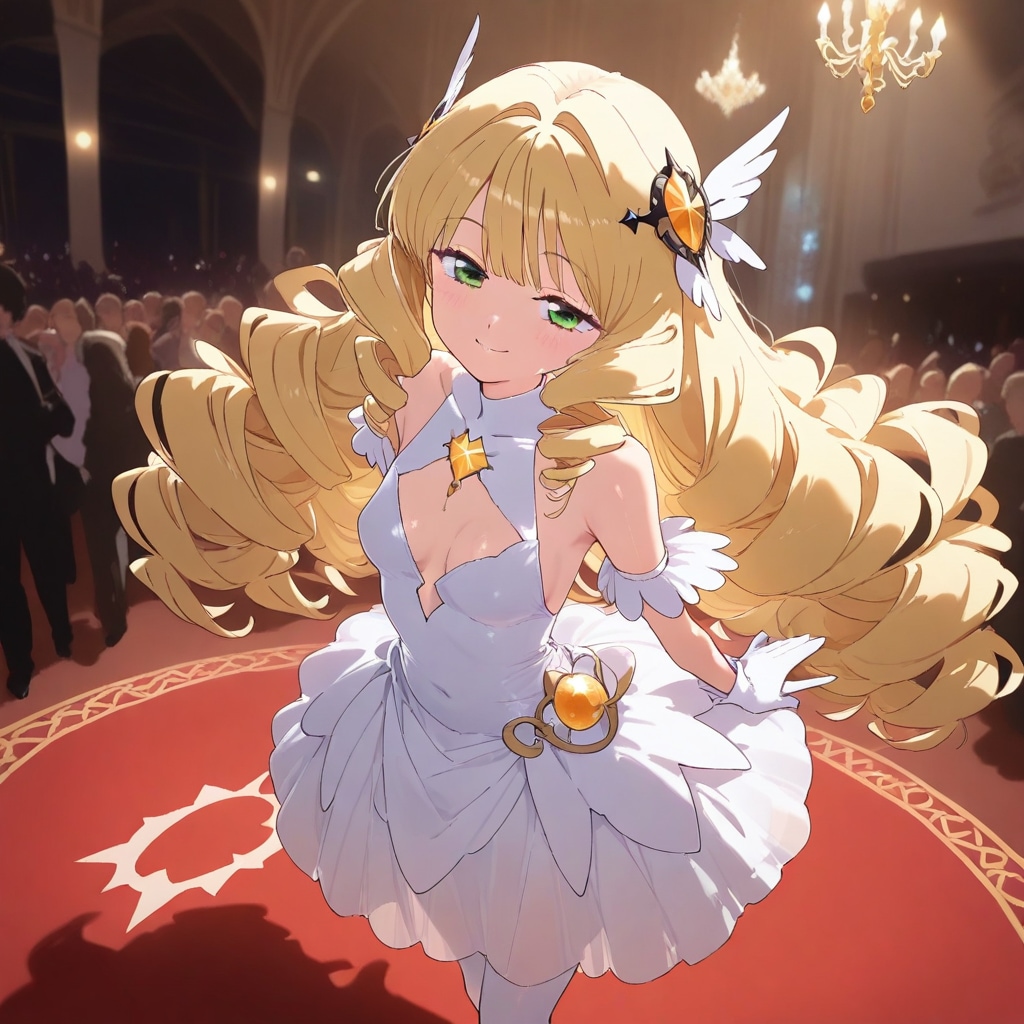 ドレスな魔法少女 | の人気AIイラスト・グラビア