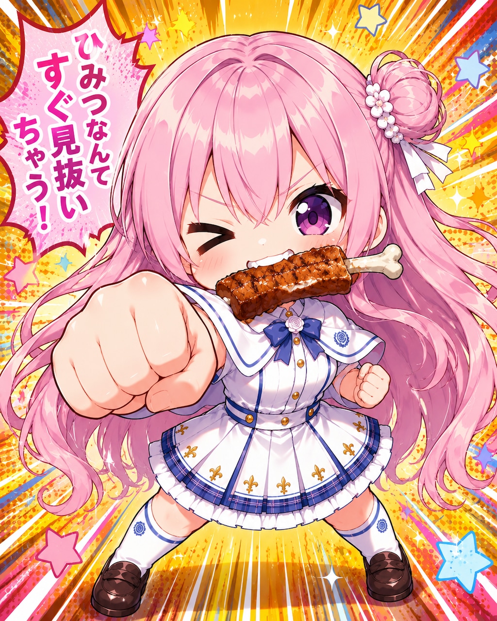 ひみつに触れてよ牛骨噛むから！