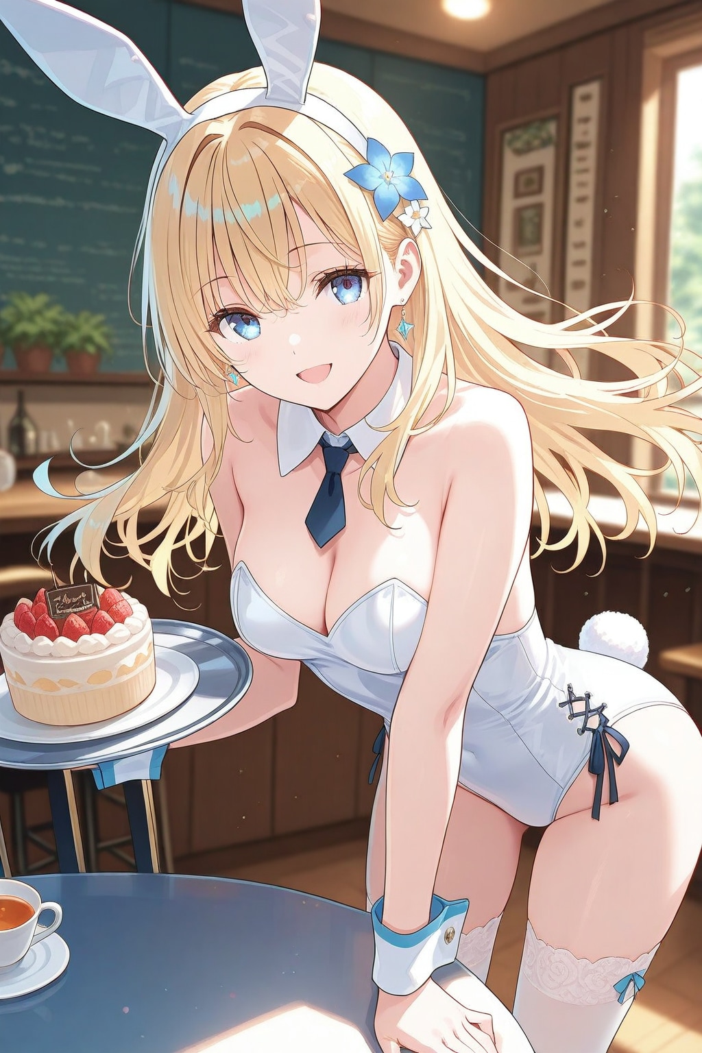うさぎカフェ | の人気AIイラスト・グラビア