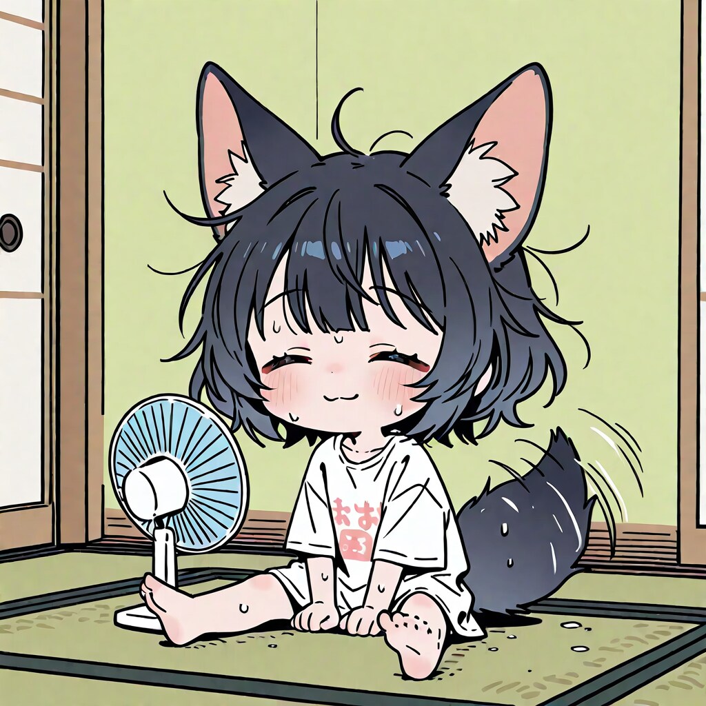 扇風機ガール