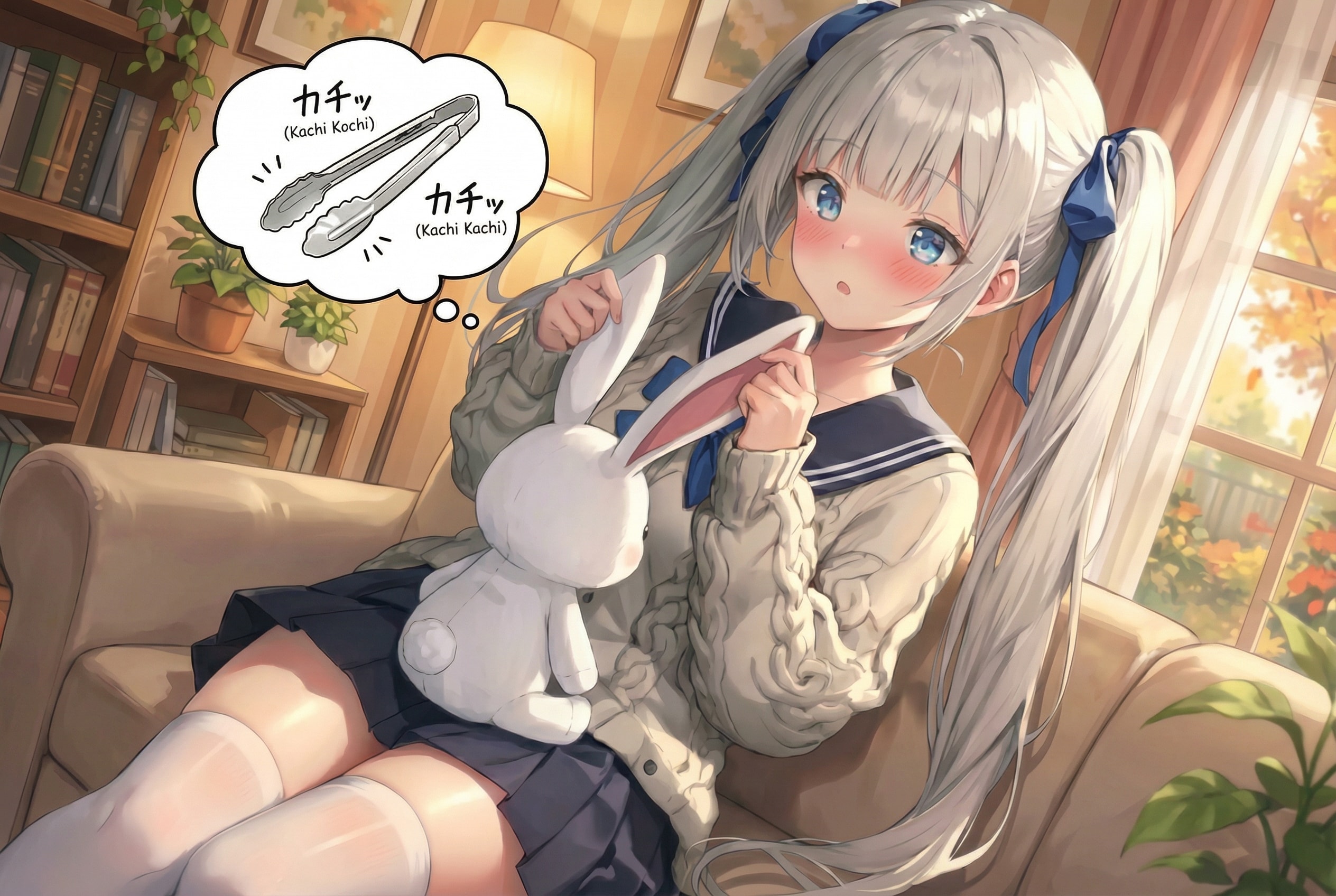 カチカチはがまんでいい。私には、ふわふわがいるから | の人気AIイラスト・グラビア