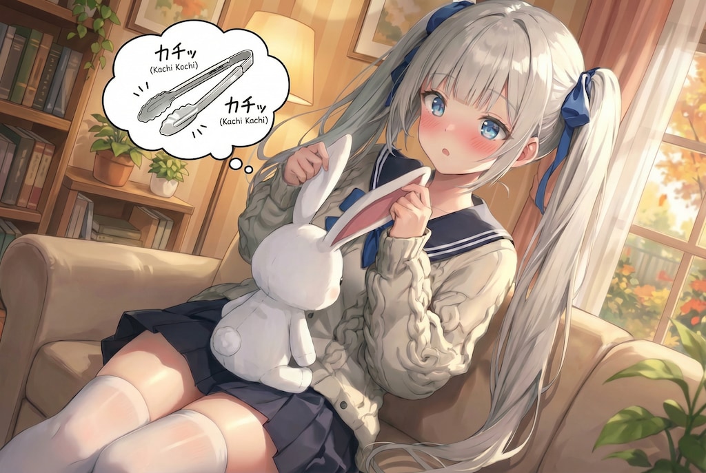 カチカチはがまんでいい。私には、ふわふわがいるから