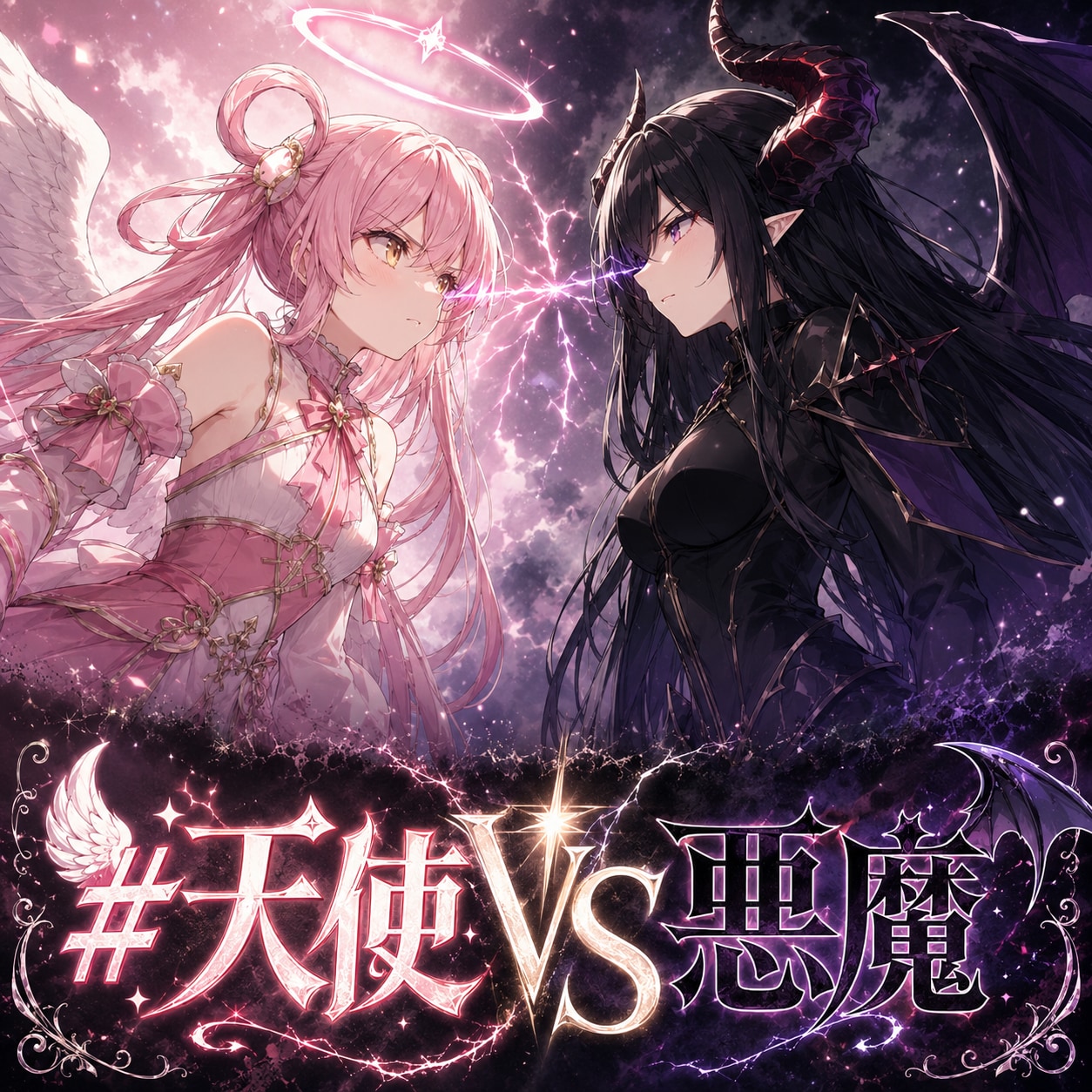 「天使VS悪魔」企画サムネイル