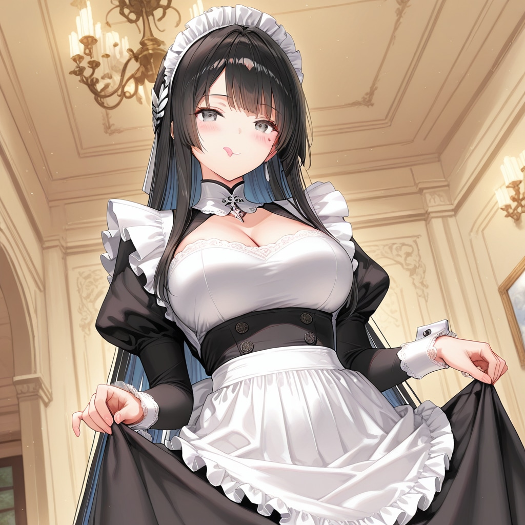 めいど | の人気AIイラスト・グラビア