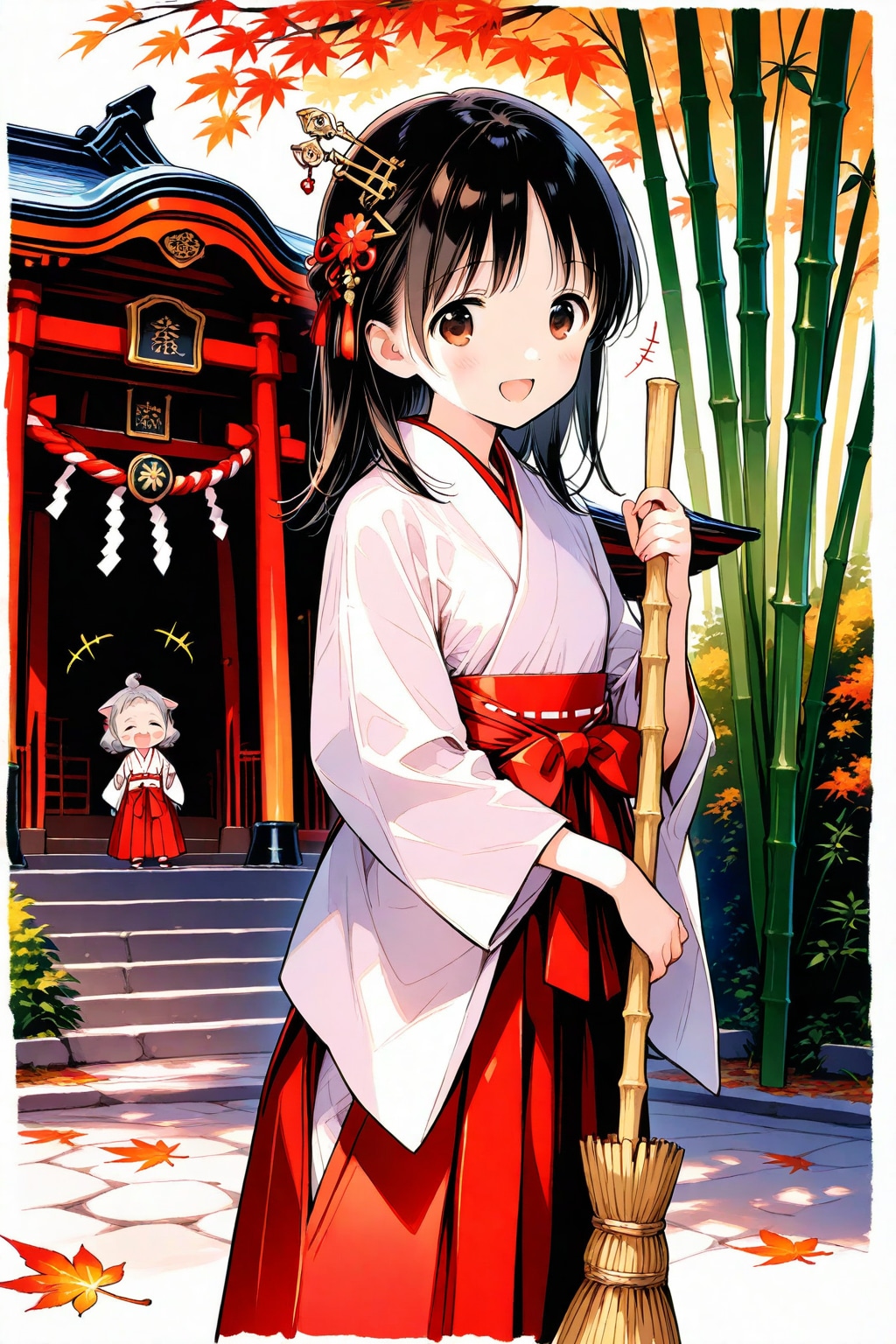 巫女さんのアルバイト