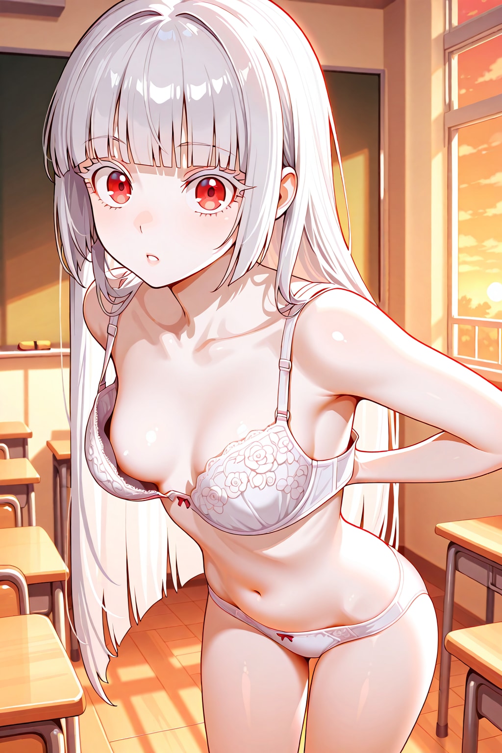 下着姿じゃダメか?