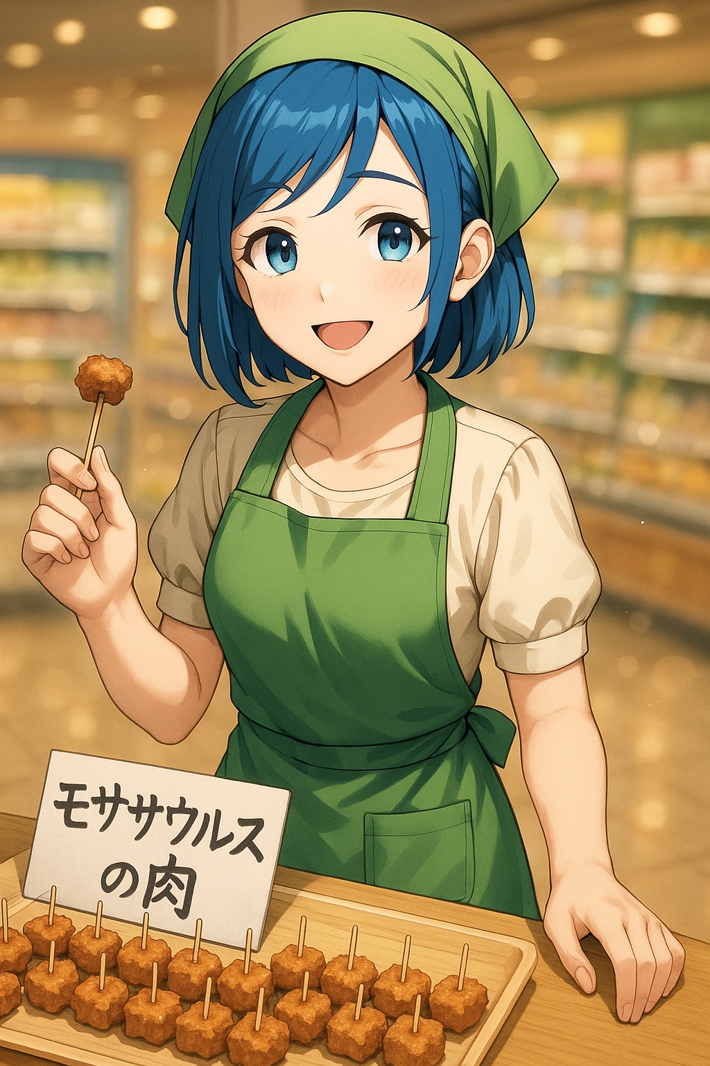 美味しいお肉が入りましたよ～ | の人気AIイラスト・グラビア