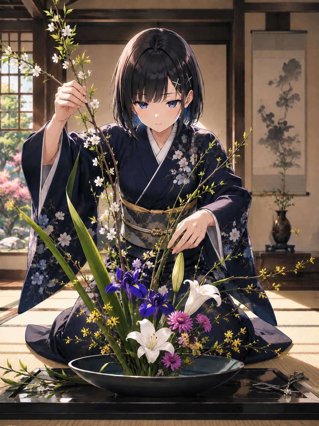 真剣な眼差し