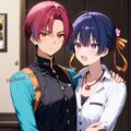 ときめき⭐️一文生成 斜陽学園 猫乃つづりが乙女ゲームの主人公になった。 2枚目