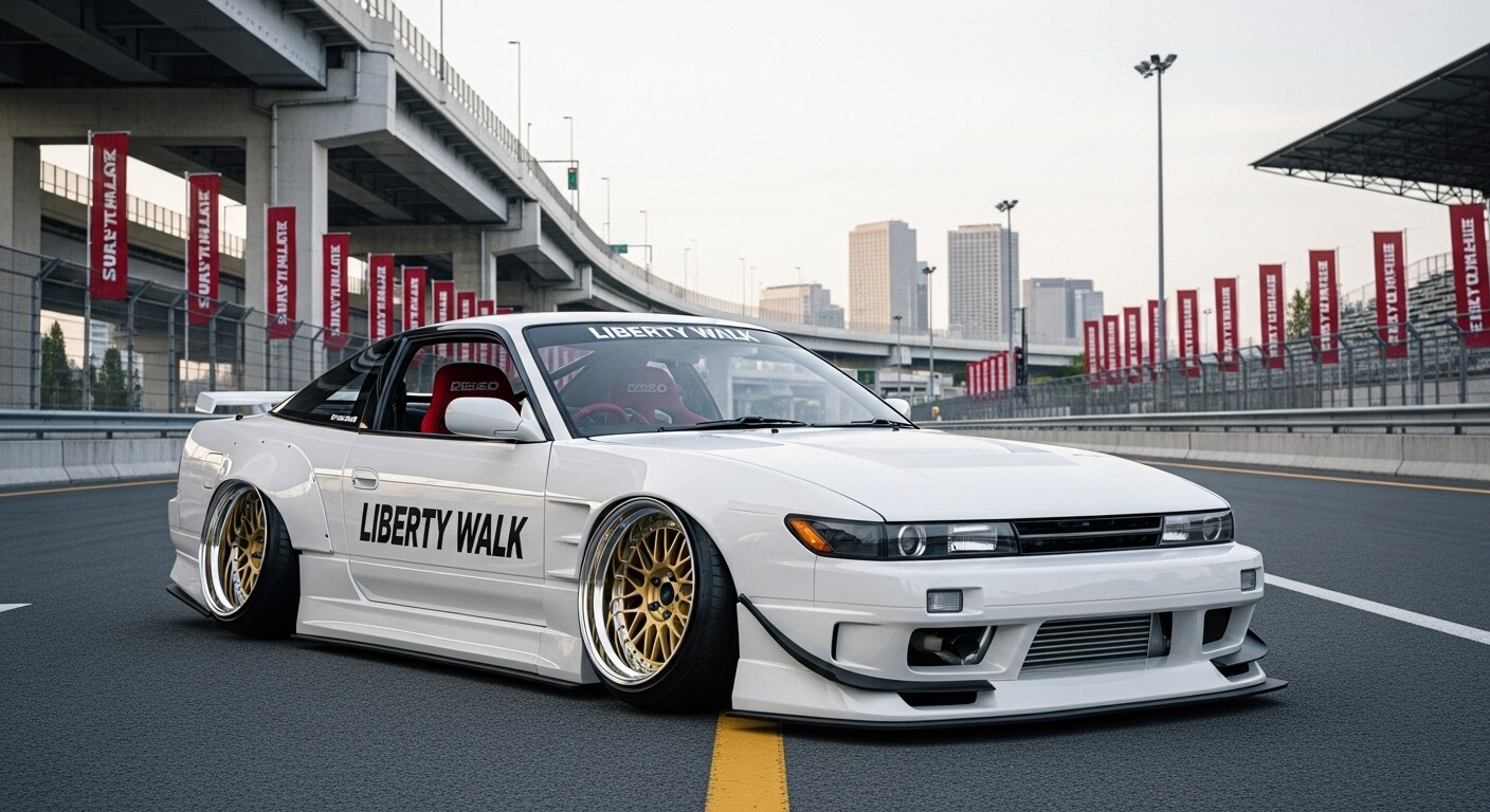 リバティーウォークシルエイティ | の人気AIイラスト・グラビア