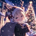 クリスマス✖︎くま娘🐾 6枚目