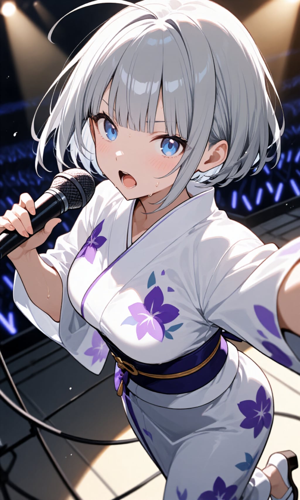 【86年】さやかちゃんを紅白出場した明菜にしてみたが似なかった