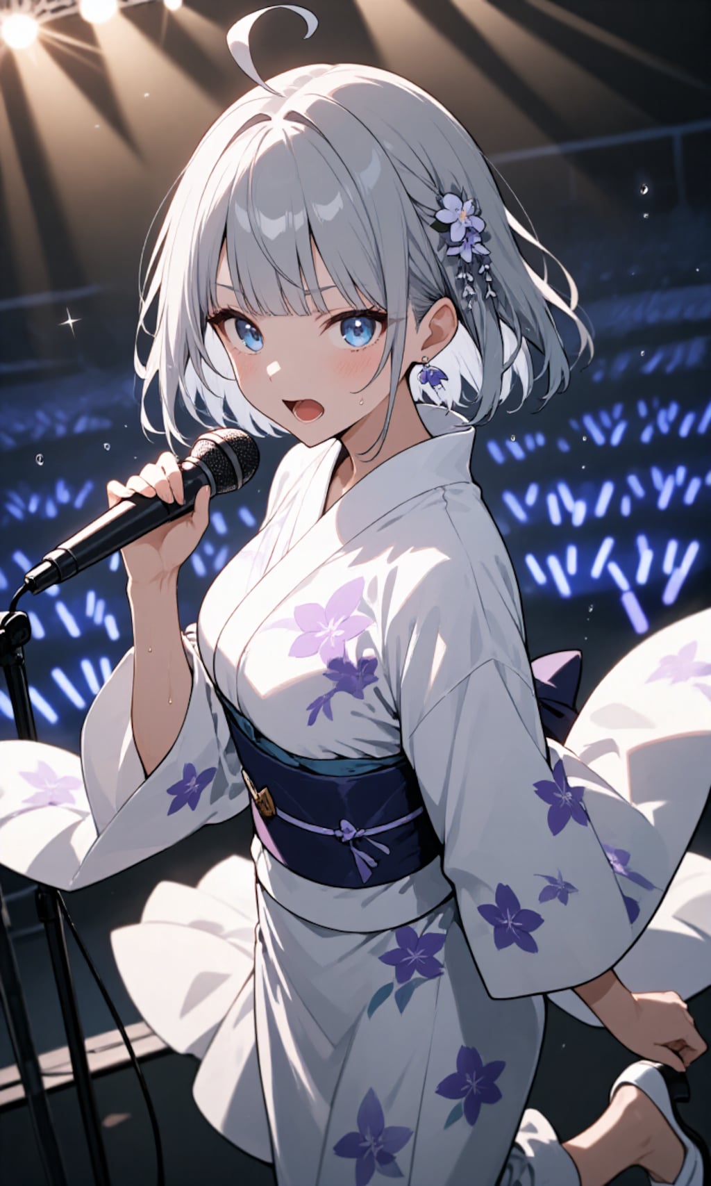 【86年】さやかちゃんを紅白出場した明菜にしてみたが似なかった