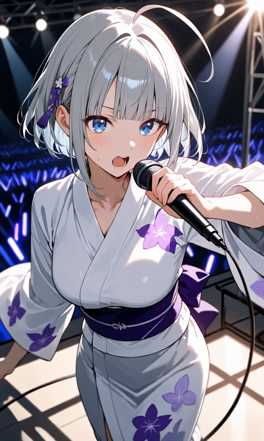 【86年】さやかちゃんを紅白出場した明菜にしてみたが似なかった