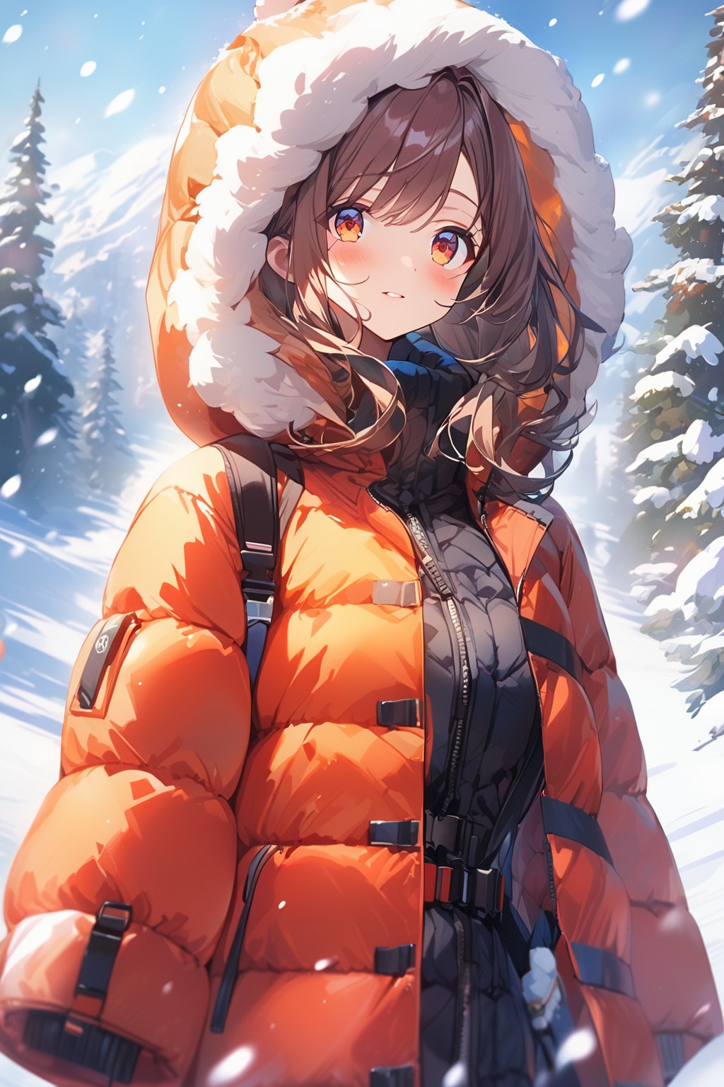 これぐらい着込まないとね | の人気AIイラスト・グラビア