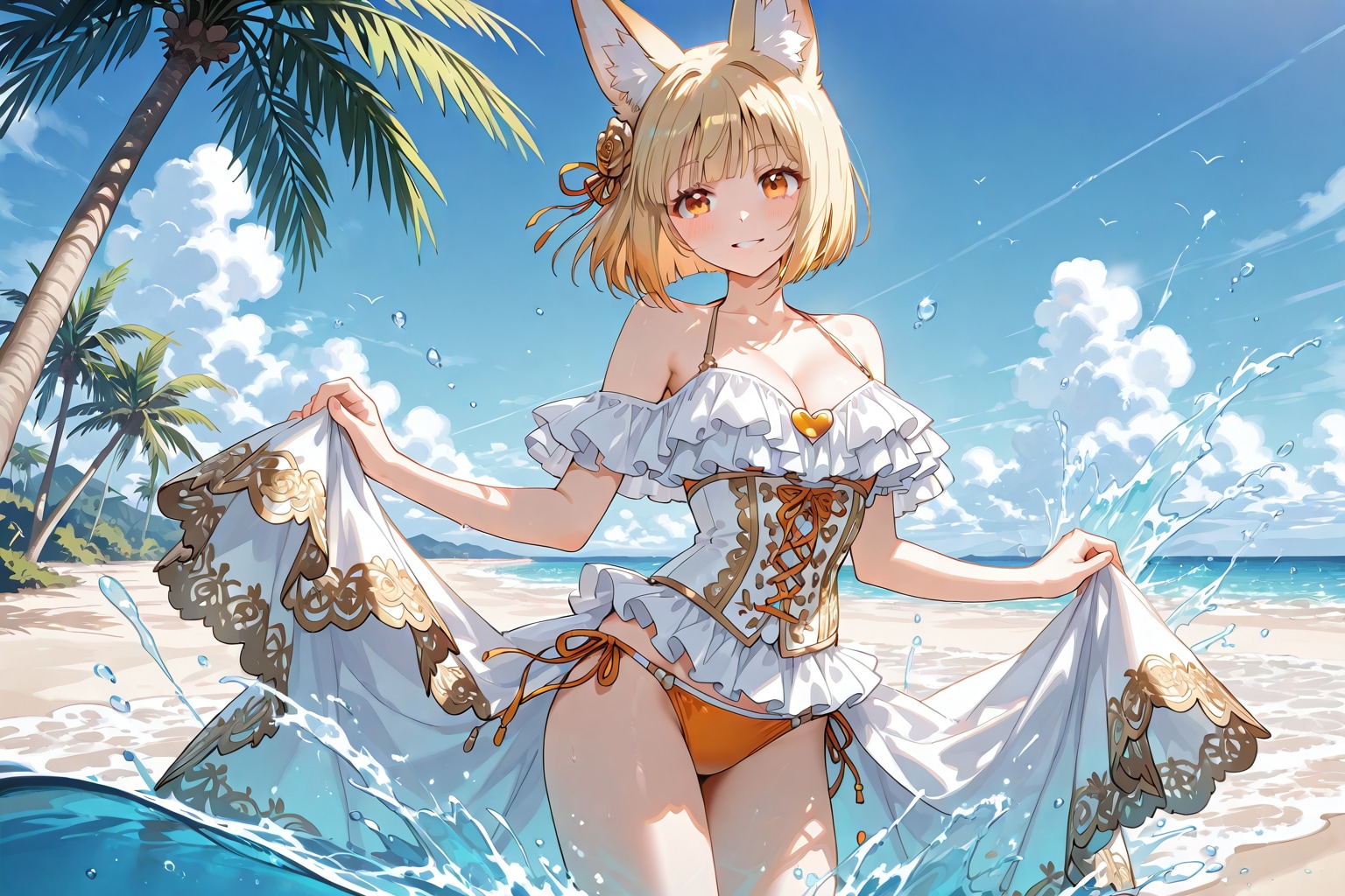お姫様フリルビキニ
