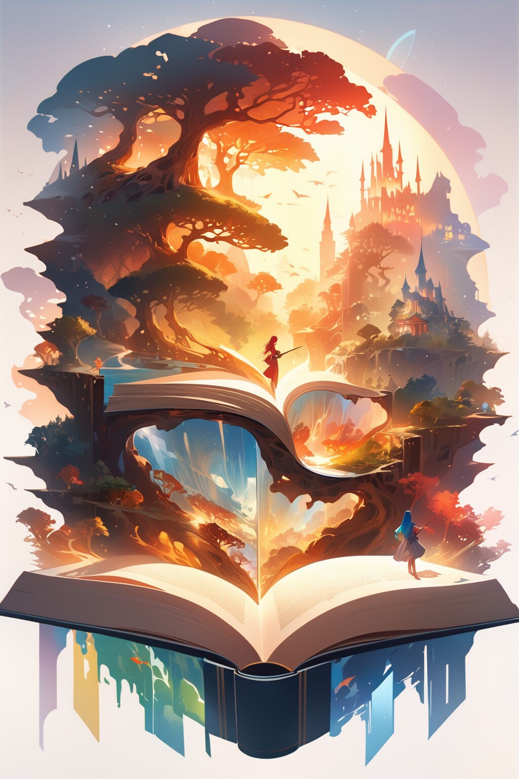 ファンタジーブック | の人気AIイラスト・グラビア