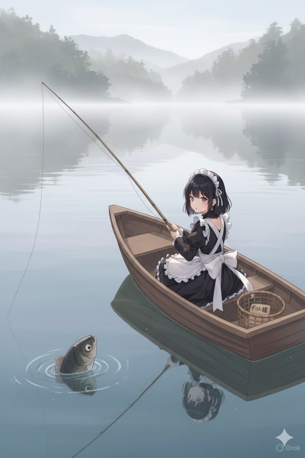 魚「釣れますか？」