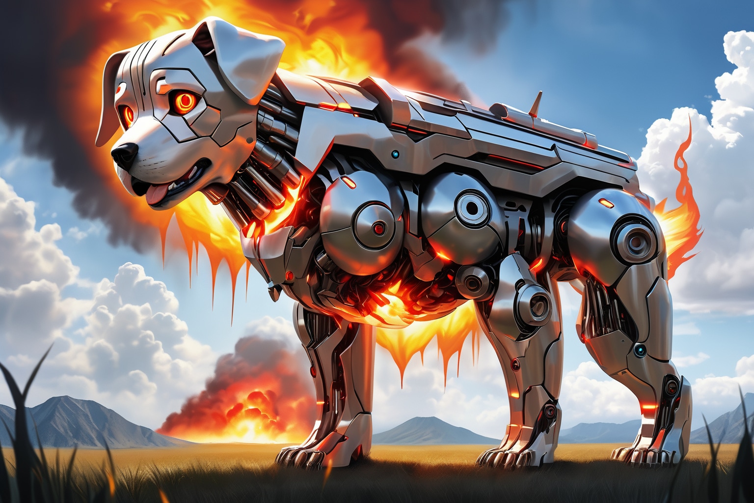 イヌメカで敗北 | の人気AIイラスト・グラビア