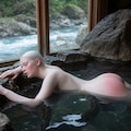 温泉と白い肌③ 3枚目