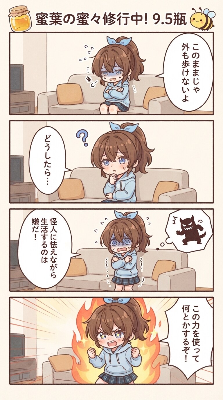蜜葉の蜜々修行中！9.5瓶 | の人気AIイラスト・グラビア