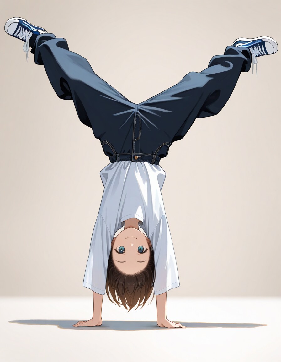 逆立ち | の人気AIイラスト・グラビア