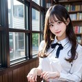 清楚なJKさん 10枚目
