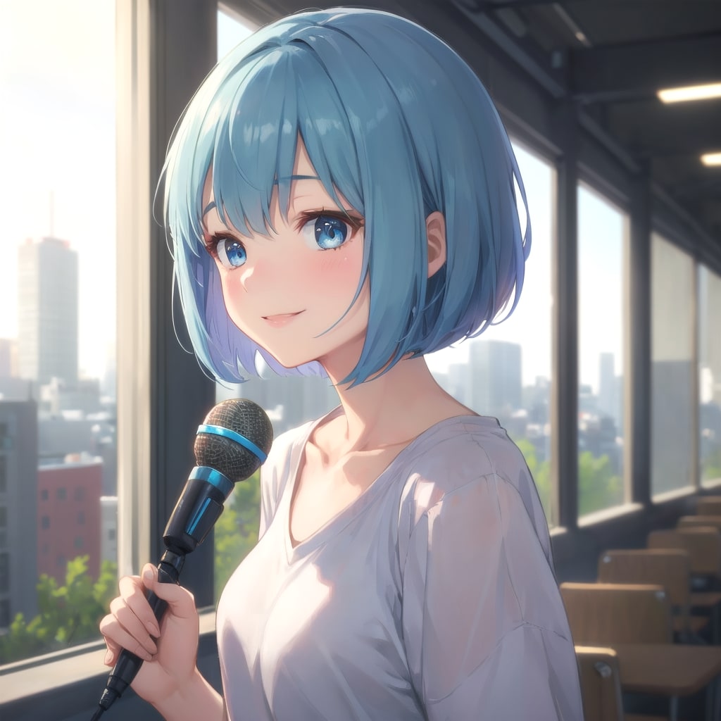 初めてのマイク