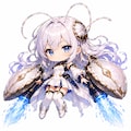 相談役室先遣担当 二枚貝ジェット水流VTOL娘 ペルラ 2枚目