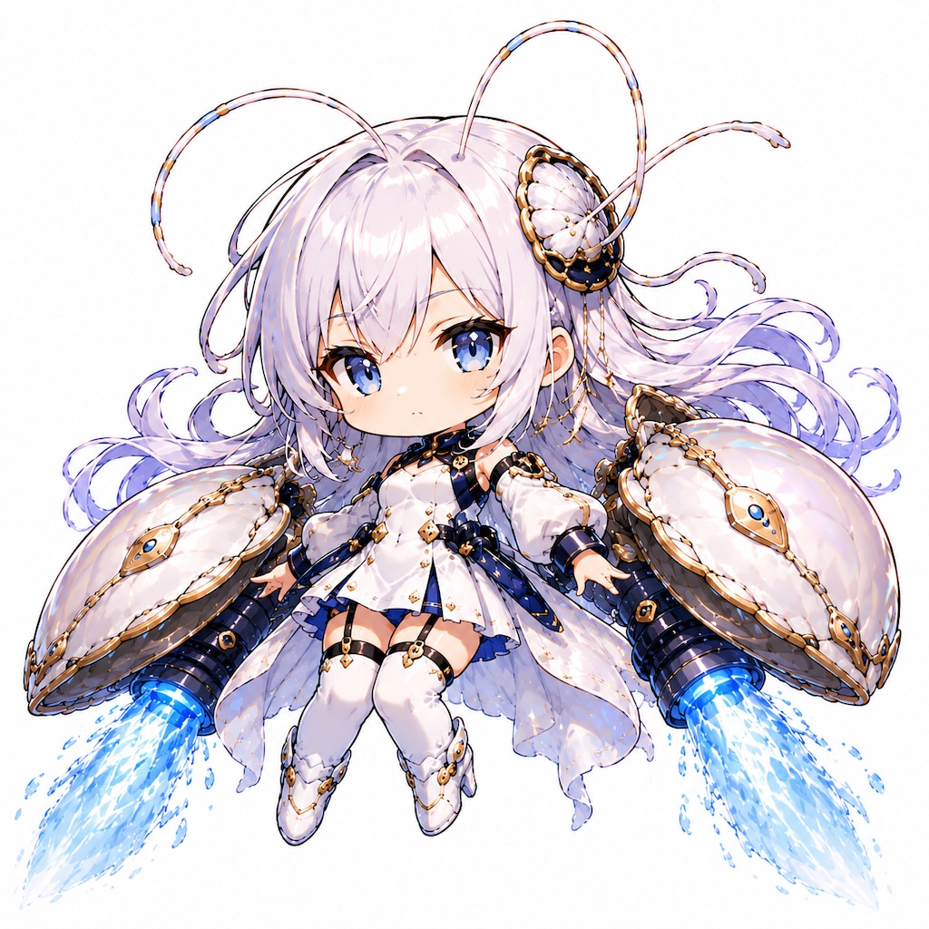 相談役室先遣担当 二枚貝ジェット水流VTOL娘 ペルラ