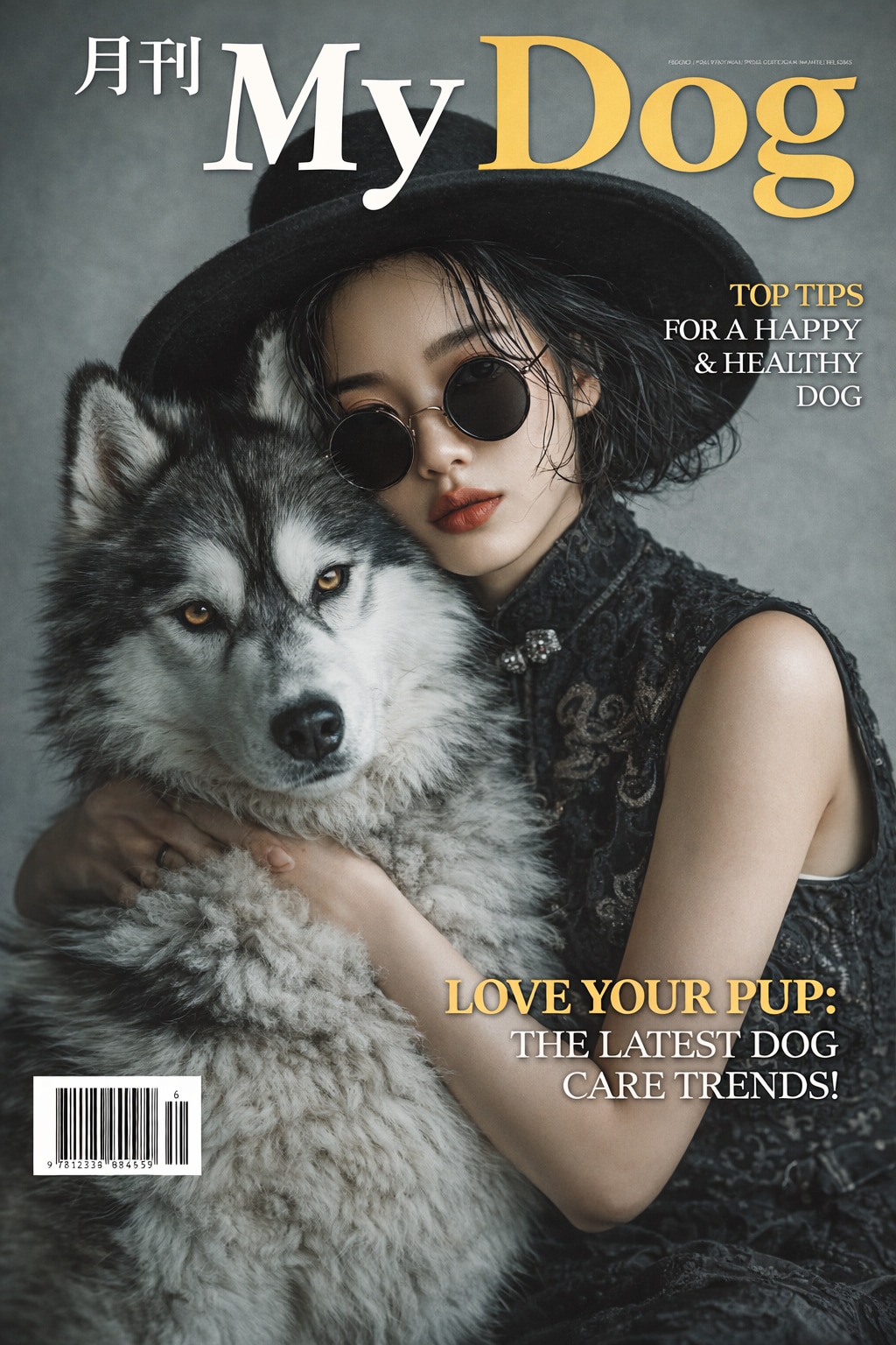 ハスキーと風水師ちゃん