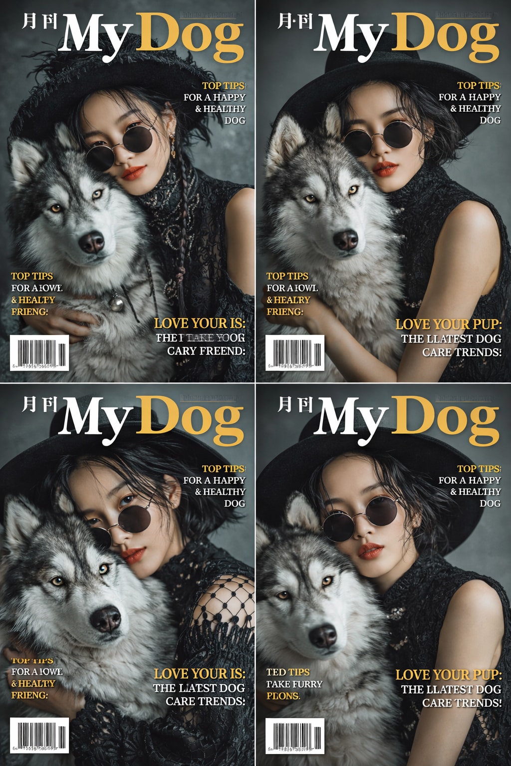 ハスキーと風水師ちゃん