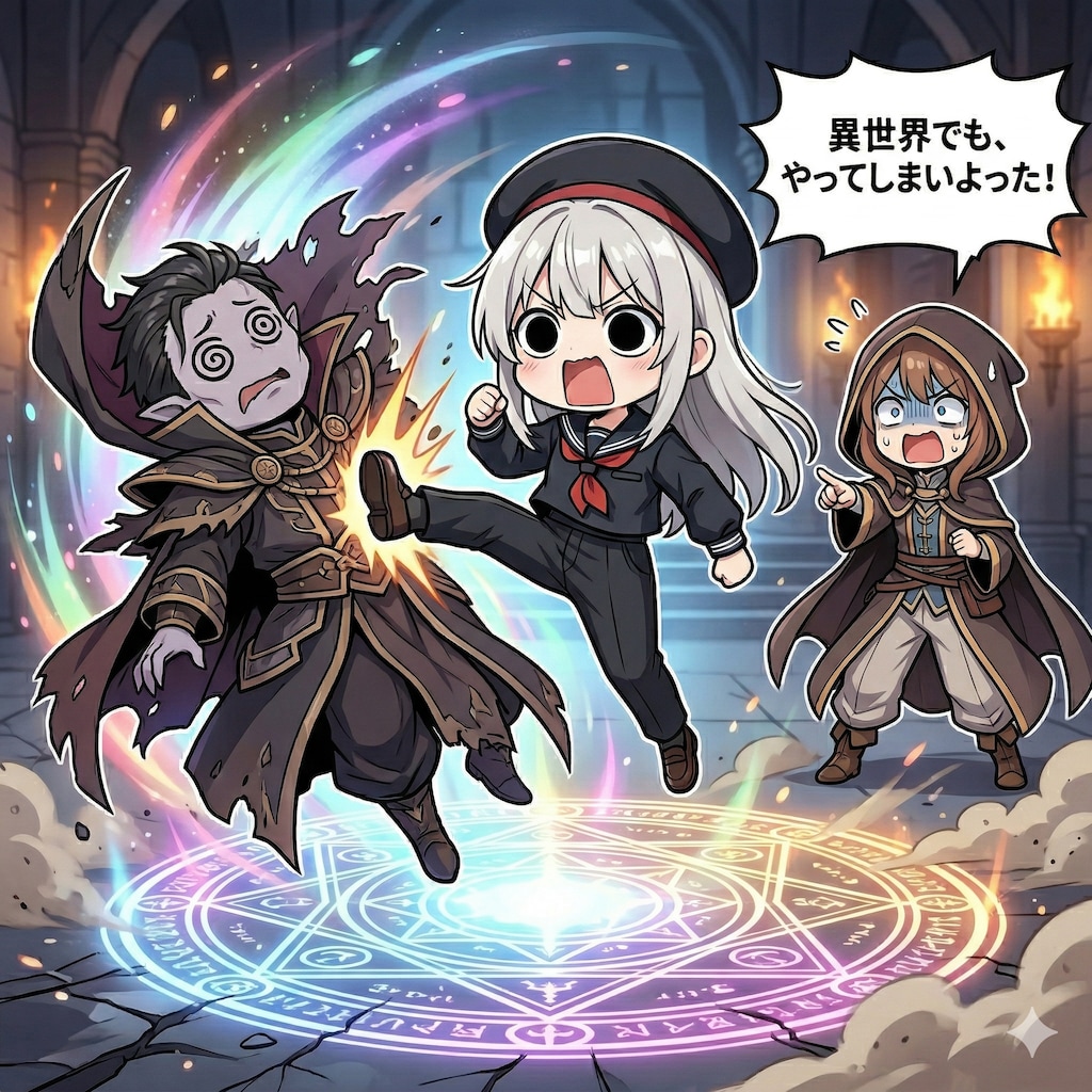 日常即異世界でもやってしまいよったえらいこっちゃ嬢