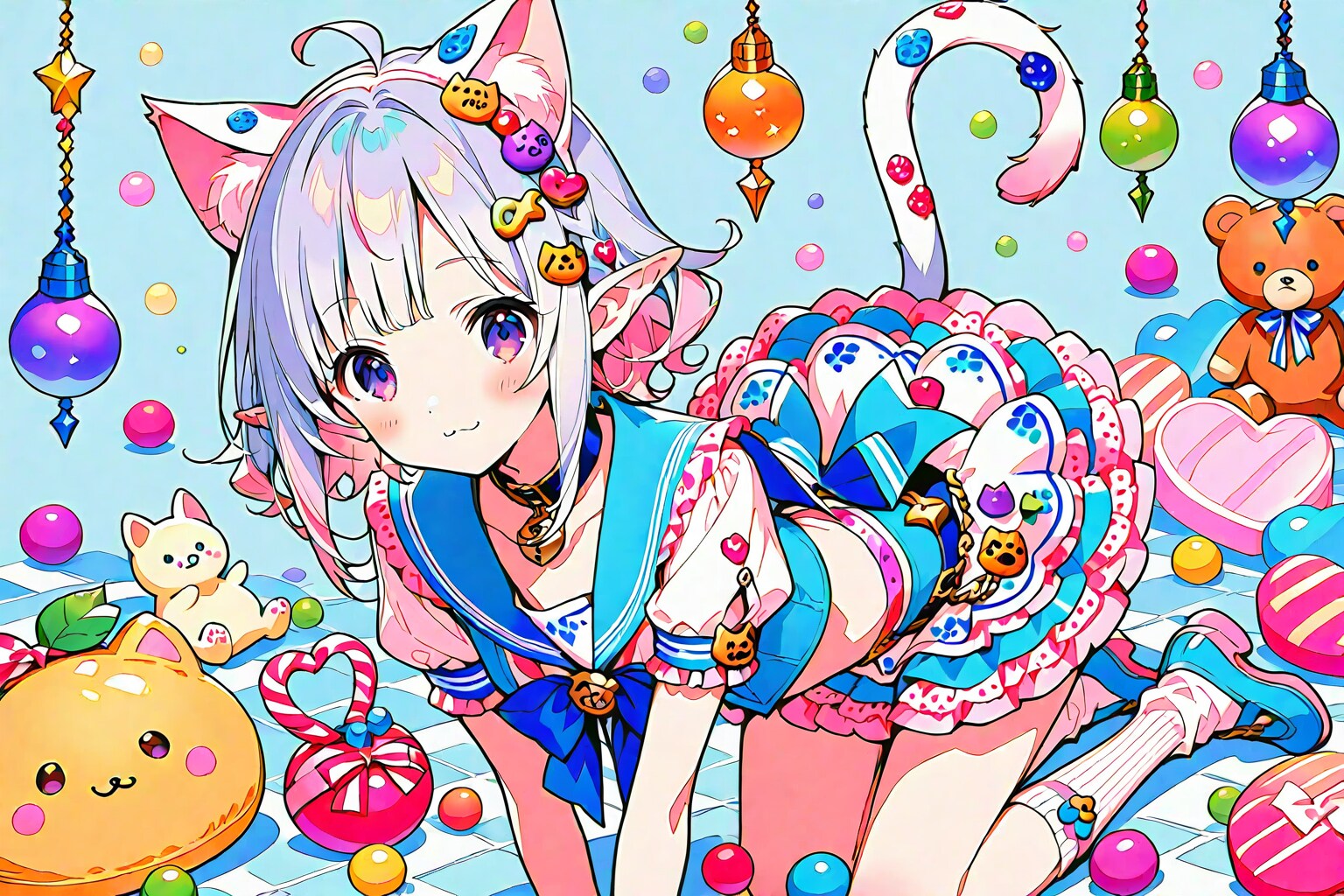 Deco猫 | の人気AIイラスト・グラビア